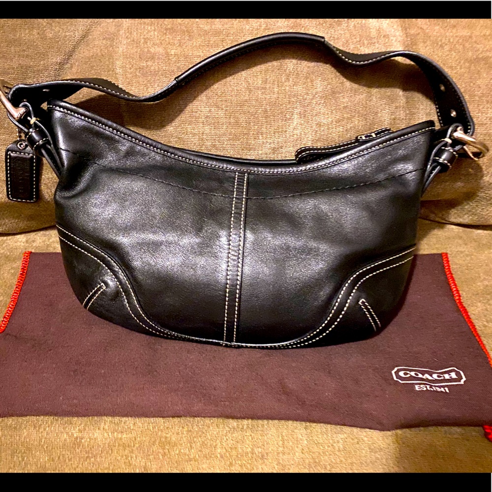 Coach Small Black Shoulder Bag